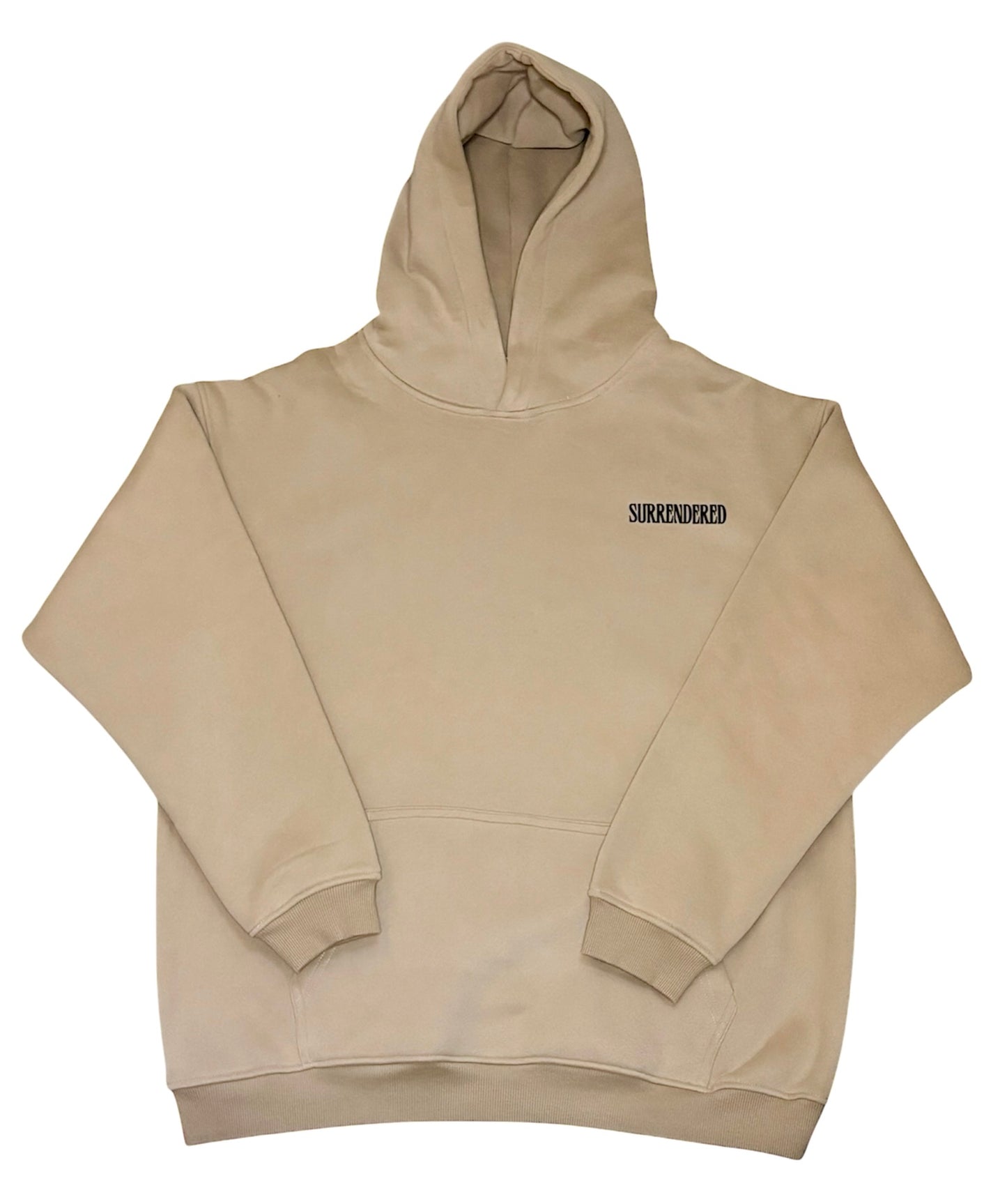 Beige Surrender to Christ Hoodie (Limited)