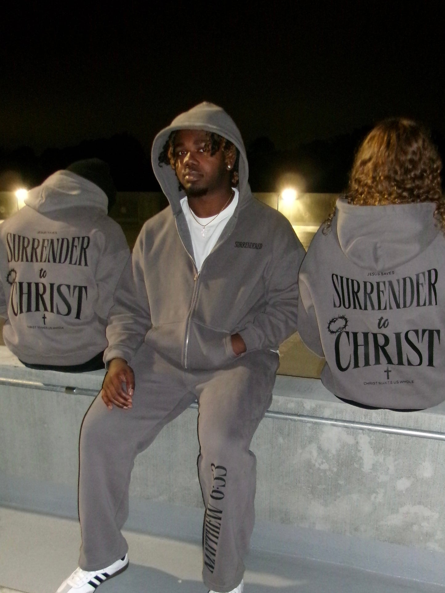 Surrender to Christ Zip-Up Hoodie (Limited)