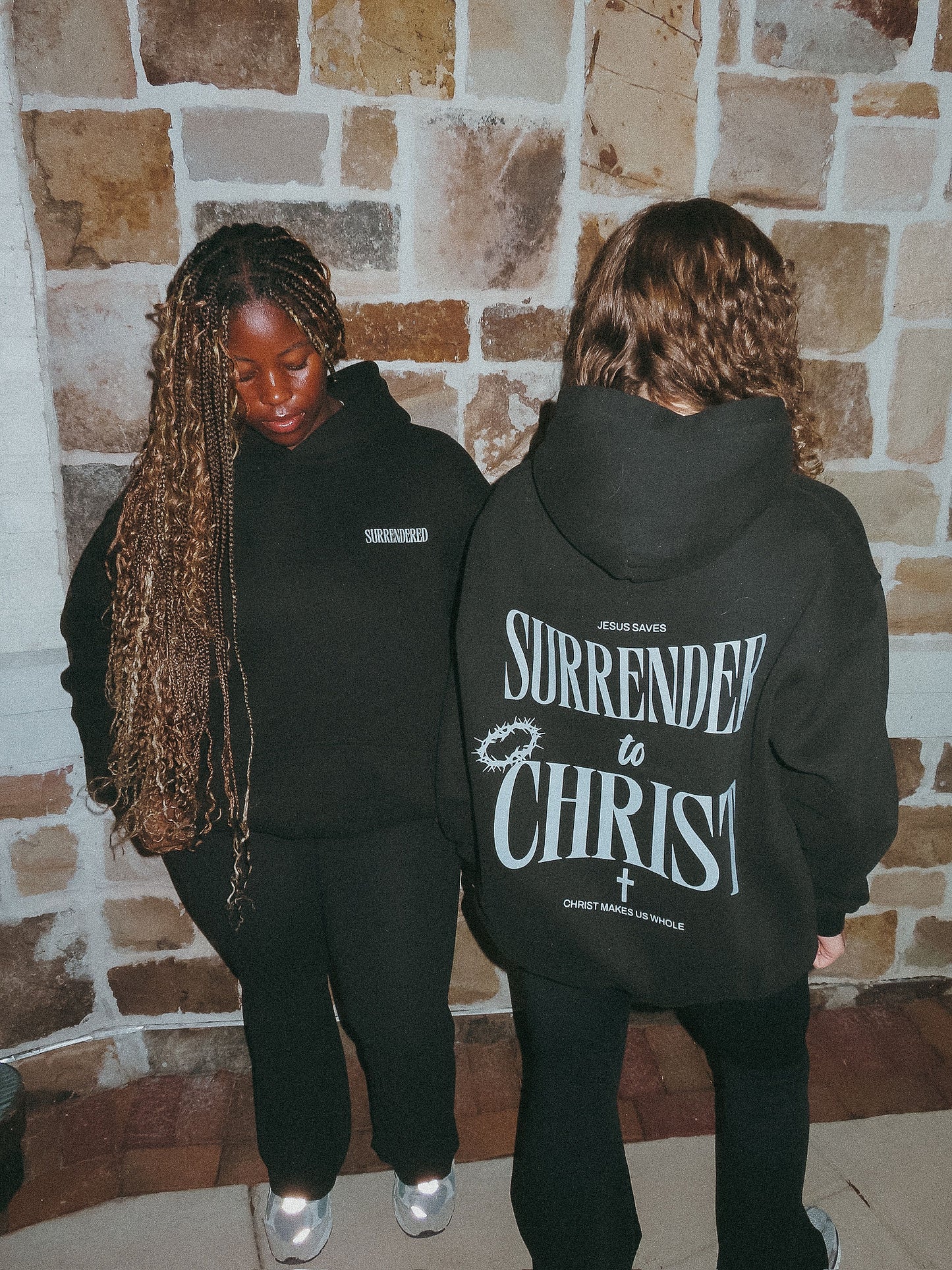 Black Surrender to Christ Hoodie (Limited)