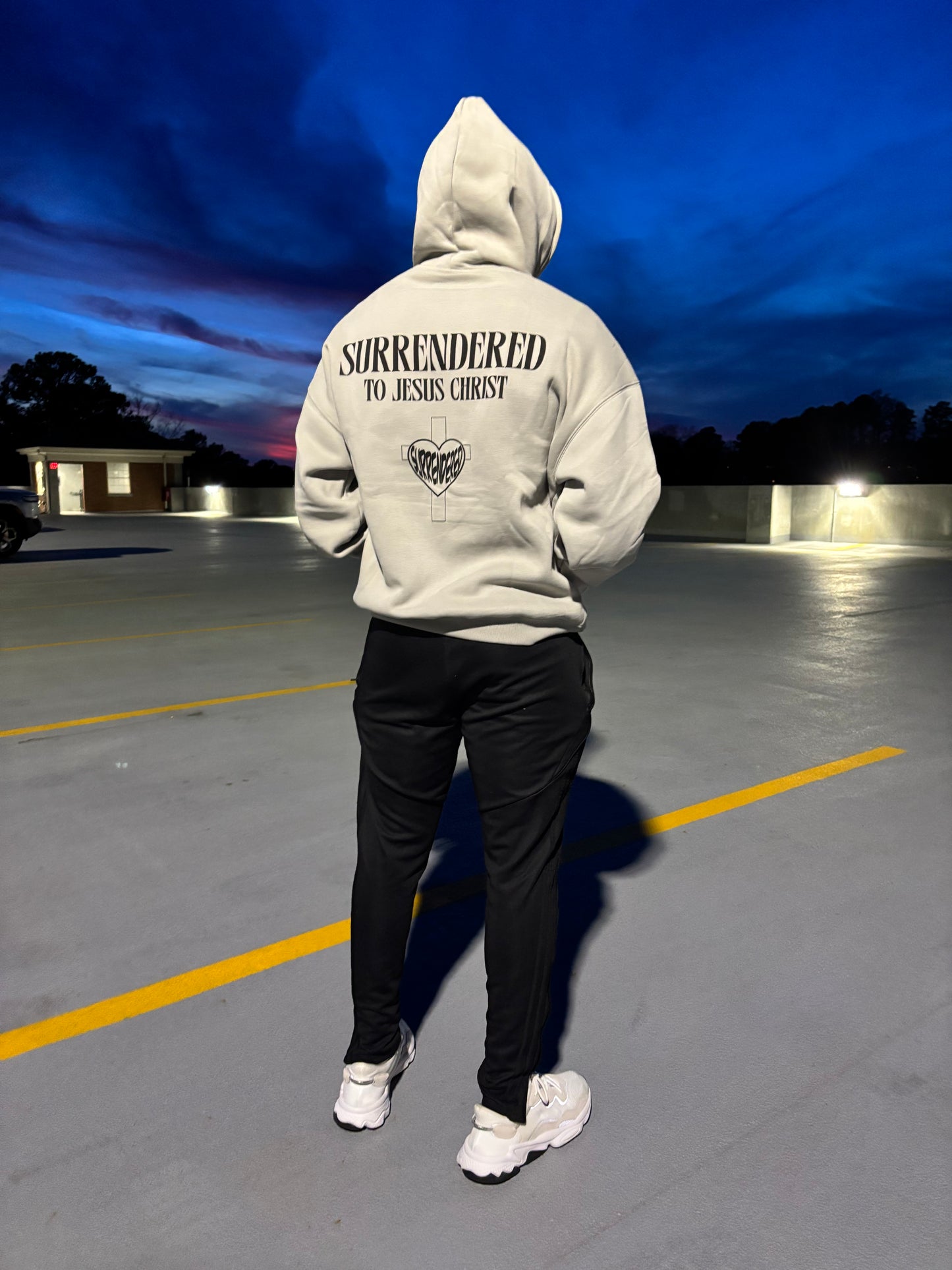 Gray Live For Christ Hoodie (Limited)